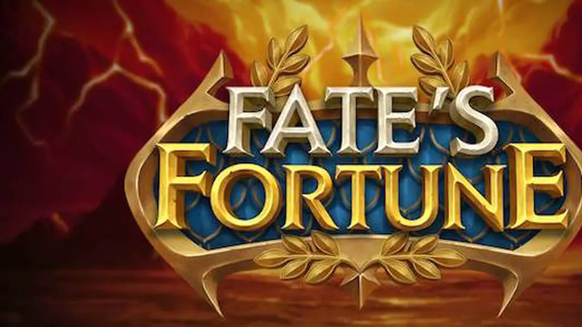 Tampilan layar utama slot Fate’s Fortune dengan elemen mitologi