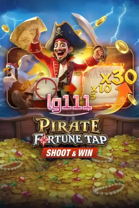 Kapal bajak laut di tengah laut lepas dalam permainan Pirate Fortune Tap